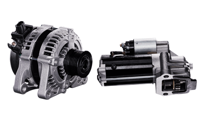 Starter And Alternator No Background